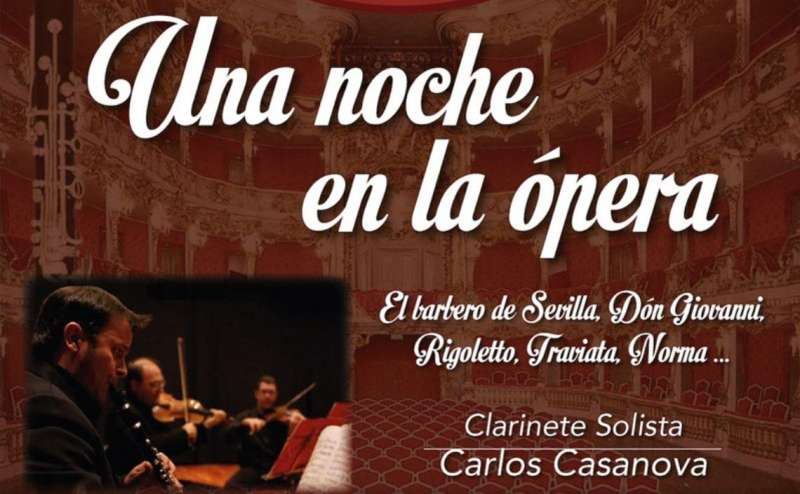 Cartel oficial de "Una noche en la ópera"
