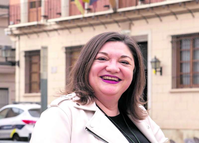 Alcaldesa de Alcàsser, Eva Zamora. EPDA