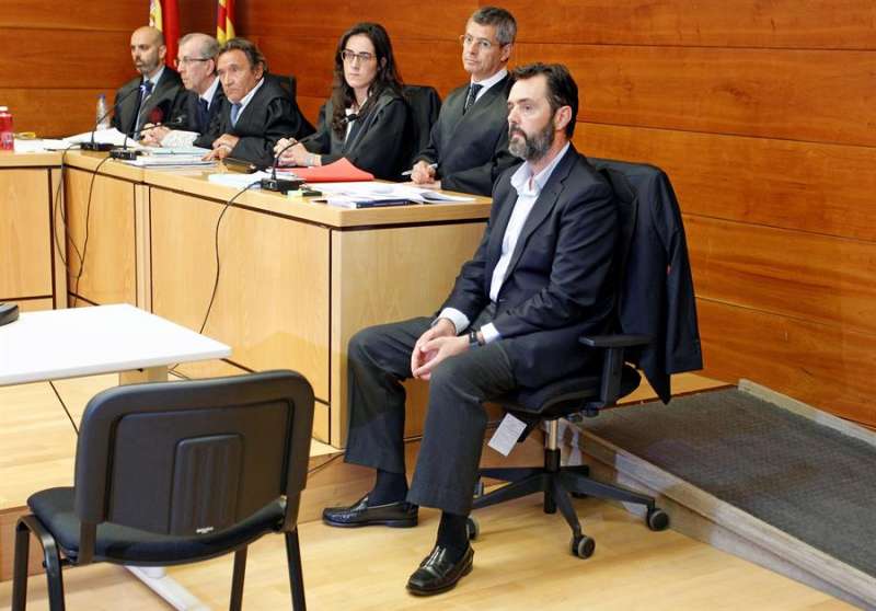 Miguel López, el yerno de la viuda del expresidente de la extinta Caja de Ahorros del Mediterráneo (CAM). EFE/Morell/Archivo