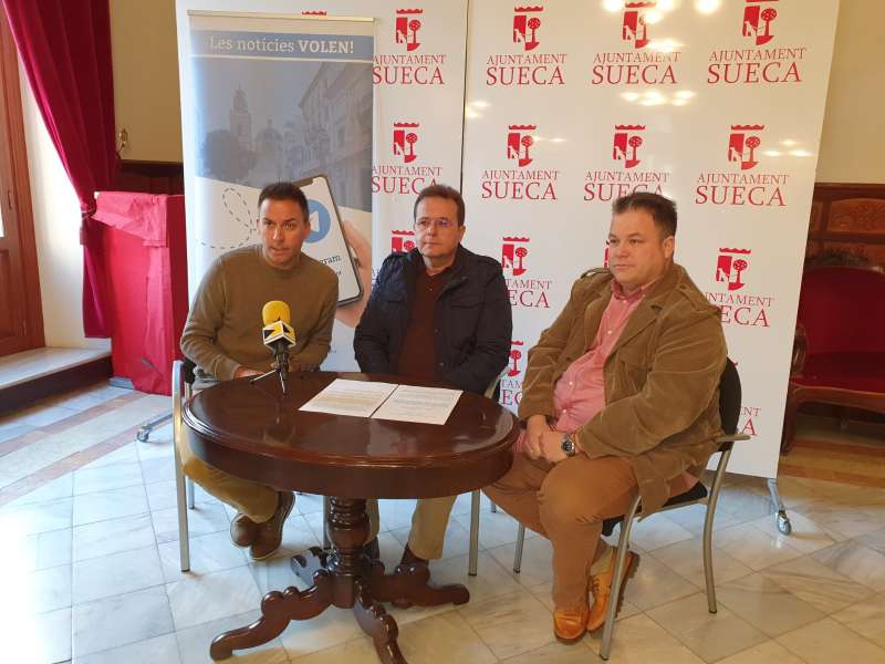 Presentació de la iniciativa "a Sueca les noticies volen". -EPDA