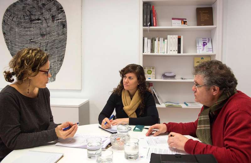 Reunión de la Diputació de València con el Consorcio Palancia Belcaire. EPDA