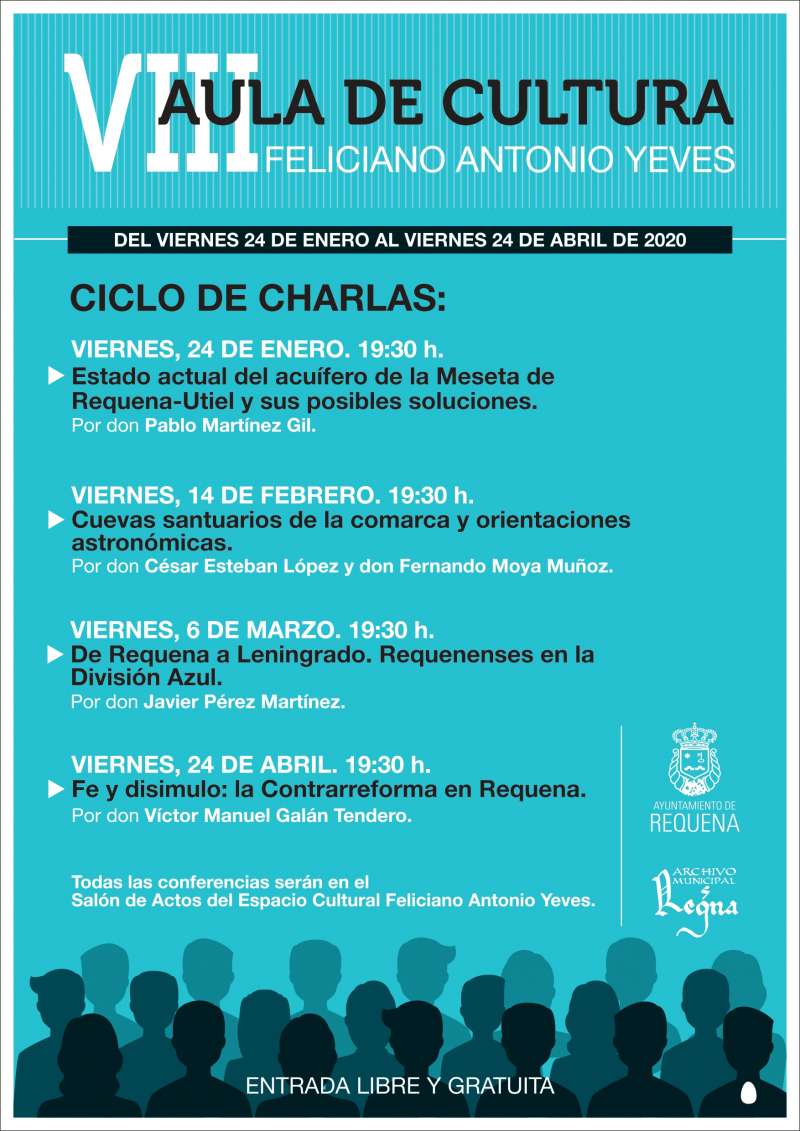 Cartel de las charlas