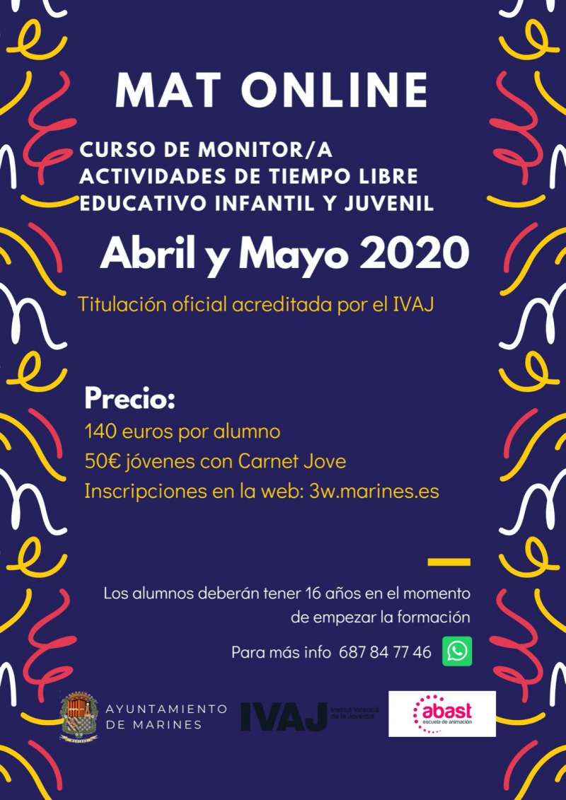 Cartel informativo. / EPDA