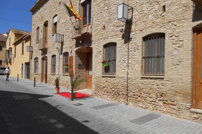 El hotel la Muralleta de Riba-roja de Túria. / EPDA