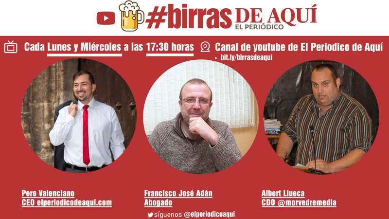 Lunes y miércoles.