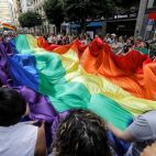 Manifestación del Orgullo LGTBIAQ+ en Valencia.