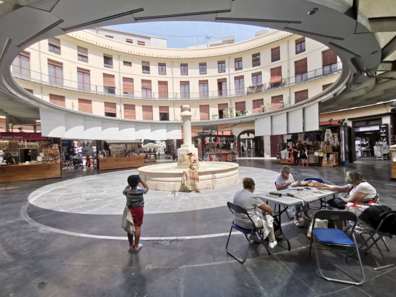 La Plaza Redonda de Valencia. B. BUENO