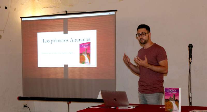 Elías Miguel Marqués en la presentación