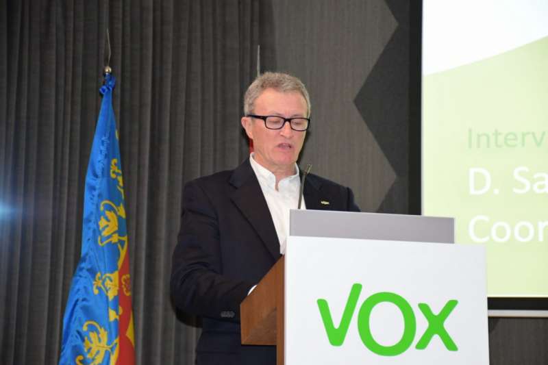 Salvador Benlloch, Portavoz de Vox./ EPDA