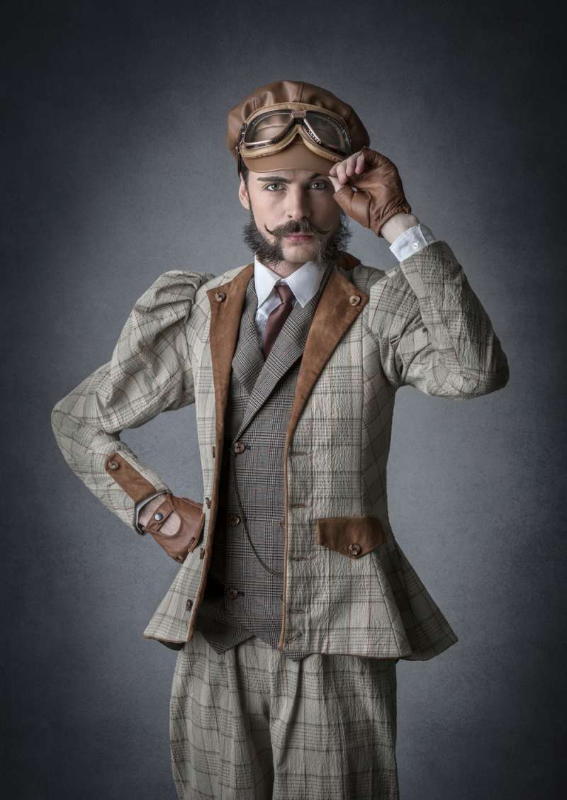 "El hombre steam punk"