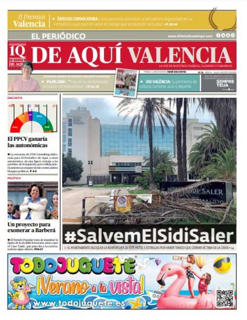 Portada de agosto. EPDA